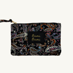 Trousse BISOU BISOU paisley noir